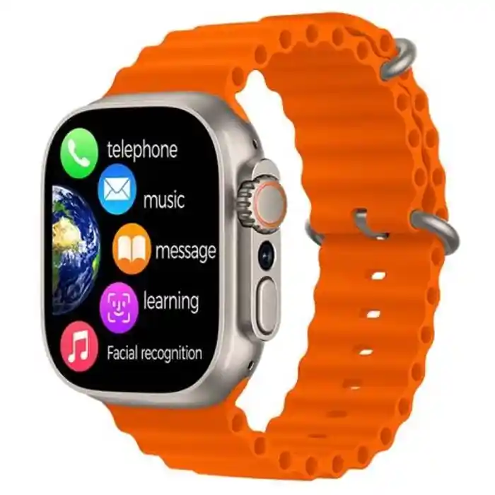 HK Ultra One Smartwatch 4G+5G Full Network Card 2.02 AMOLED Screen Multiple Positioning Itineraries